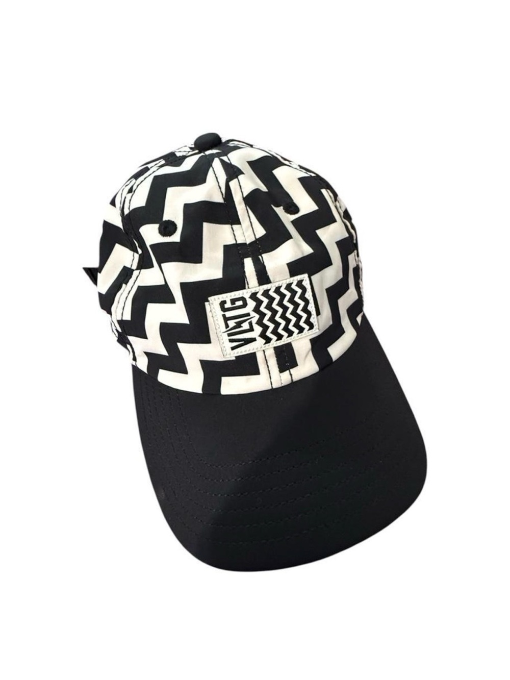 Converse Black and White Zigzag Baseball Cap